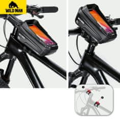 WILD MAN XT2S torbica za bicikl 1L, crno