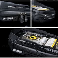 WILD MAN XT3S torbica za bicikl 0.5L, crno