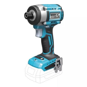 Dedra Bezčetkični odvijač 18V 220NM 0*AH sas+ - DED7144