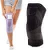 Steznik za koljeno, kompresijska bandaža za stabilizaciju, potpora za koljeno, podršku i zaštitu zgloba, udoban i podesiv, S/M i L/XL, CompressKnee, L/XL