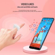 Netscroll Bluetooth daljinski upravljač za mobitel, ergonomski prsten‑remotekontrola, za iOS i Android, ScrollControl, upravljanje e‑knjigom i kamerom, ScrollControl