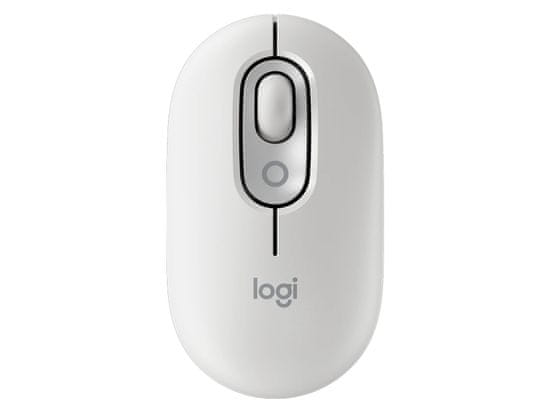 Logitech Pop miš, Emoji, Bluetooth, bijela (910-007411)