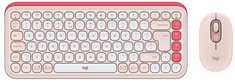 Logitech POP Icon Combo tipke i miš, Bluetooth, ružičasta (920-013142)