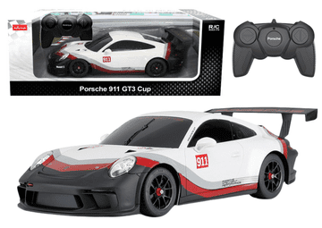 Rastar RC automobil 1:18 Porshe 911 GT3 bijelo-siva