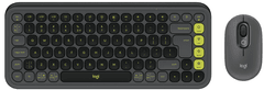 Logitech POP Icon Combo tipke i miš, Bluetooth, grafitna (920-013140)