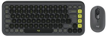Logitech POP Icon Combo tipke i miš, Bluetooth, grafitna (920-013140)