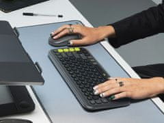 Logitech POP Icon Combo tipke i miš, Bluetooth, grafitna (920-013140)
