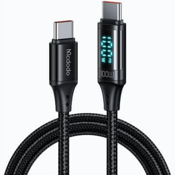 Mcdodo Mcdodo kabel s zaslonom usb-c brzo punjenje usb tip c 5a 100w 1m
