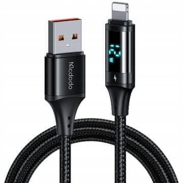 Mcdodo Mcdodo kabel s prikazivačem usb lightning 36w 1m za iphone x 11 12 13 14