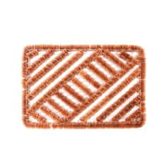 Linder Exclusiv Kokosova otirač s metalnim okvirom 60x40 cm
