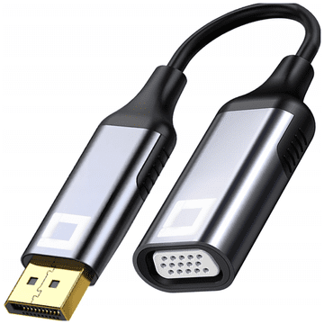 CO2 Co2 Displayport Na Vga Adapterski Kabel Konverter Full Hd 60Hz