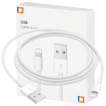 CO2 Kratki Usb Kabel Za Brzo Punjenje Za Lightning Iphone 14 0,5 M