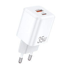 Awei Brzi punjač PD66-EU, GaN, 35 W, bijela