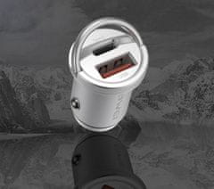 Awei Punjač za automobil (adapter u upaljač) C-708 45 W