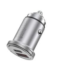 Awei Punjač za automobil (adapter u upaljač) C-708 45 W