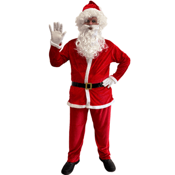 Božićni kostim Lux – Djed Božićnjak