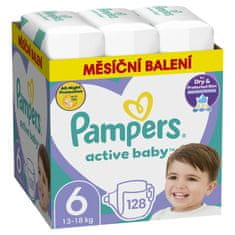 Active Baby pelene, vel. 6, 13-18 kg, 128 komada