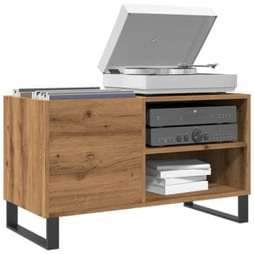 Vidaxl Ormarić za gramofone Artisan hrast 84,5 x 38 x 48 cm