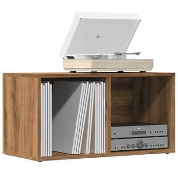 Vidaxl Komoda za LP, Artisan hrast, 69,5 x 34 x 36 cm