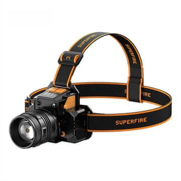 Superfire Prednja svjetiljka Superfire HL58, 350lm, USB