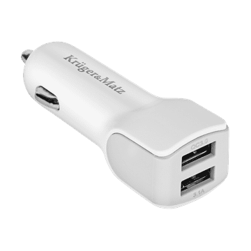 Krüger&Matz Kruger&Matz 2x USB 2.4A auto punjač