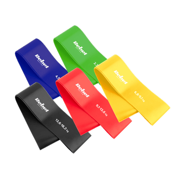 Rebel Set gumica za vježbanje otpora TPE mini band L 2.3-18.2 kg 5 gumica Rebel