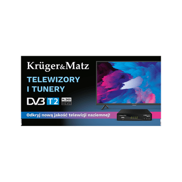 Baner Kruger&Matz Banner - Televizori i DVB-T2 prijemnici (200x100 cm)