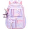 LIVEFY dječji školski ruksak Moon, ljubičasta