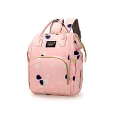LIVEFY torba za presvlačenje Jessy Dots, ružičasta
