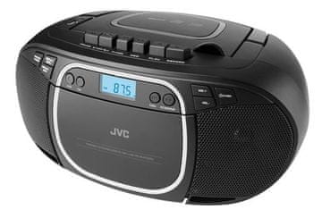 JVC JVC RC-E451B CD player, kazetofon, MP3, crni