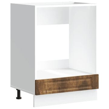 Vidaxl Ormarić za pećnicu Porto boja hrasta konstruirano drvo