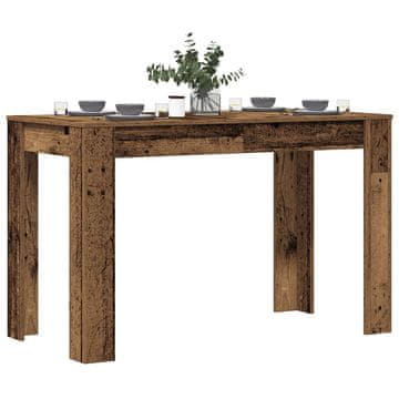 Vidaxl Blagovaonski stol, Reciklirano drvo, Materijal na bazi drva