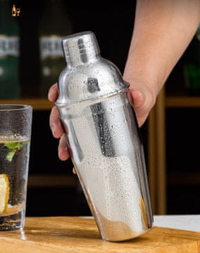 Barmenski set za miješanje koktela (18 dijelova, 750 ml)