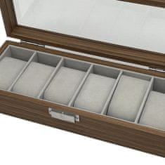 LIVEFY organizator satova Watchy 6kom, smeda