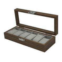 LIVEFY organizator satova Watchy 6kom, smeda