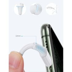 Ugreen MFi USB-C - iPhone Lightning kabel 20W 3A 0,25m - bijeli