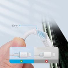 Ugreen MFi USB-C - iPhone Lightning kabel 20W 3A 0,25m - bijeli
