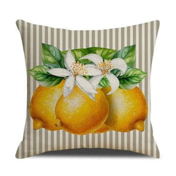 LIVEFY jastučnica 45x45cm, lemons 1