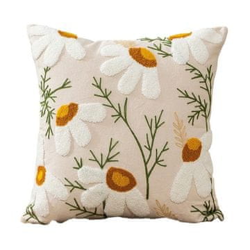 LIVEFY jastučnica Daisy 45x45cm, bež