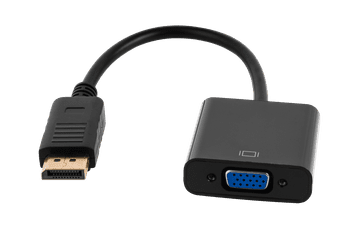 Cabletech Adapter spojka utičnica Displayport - utičnica VGA Cabletech