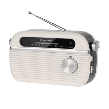 Krüger&Matz Prijenosni analogni radio, napajanje 5V ili baterije, Kruger&Matz Bluetooth
