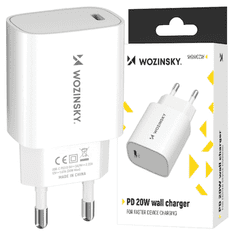 WOZINSKY 20W USB-C zidni punjač za brzo punjenje uređaja