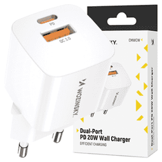 WOZINSKY 20W USB-C/USB-A punjač za brzo punjenje