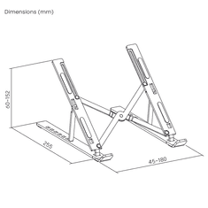 My Wall Stalak za prijenosno računalo HT 49L