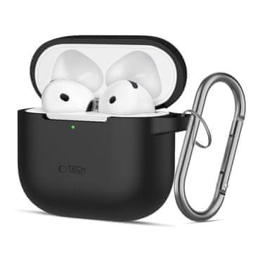 Tech-protect Silicone Hook maska za Apple AirPods 4, crno