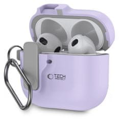 Tech-protect Slim Hook maska za Apple AirPods 4, ljubičasta
