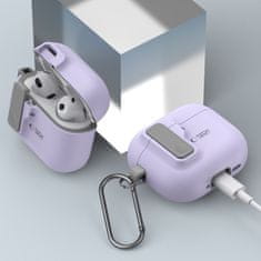 Tech-protect Slim Hook maska za Apple AirPods 4, ljubičasta
