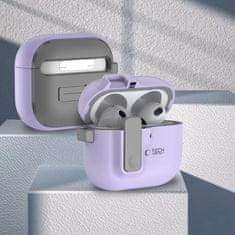 Tech-protect Slim Hook maska za Apple AirPods 4, ljubičasta