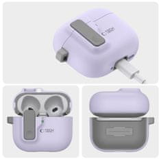 Tech-protect Slim Hook maska za Apple AirPods 4, ljubičasta
