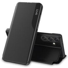 Tech-protect Smart View preklopna maska za Samsung Galaxy A16 4G / 5G, crno